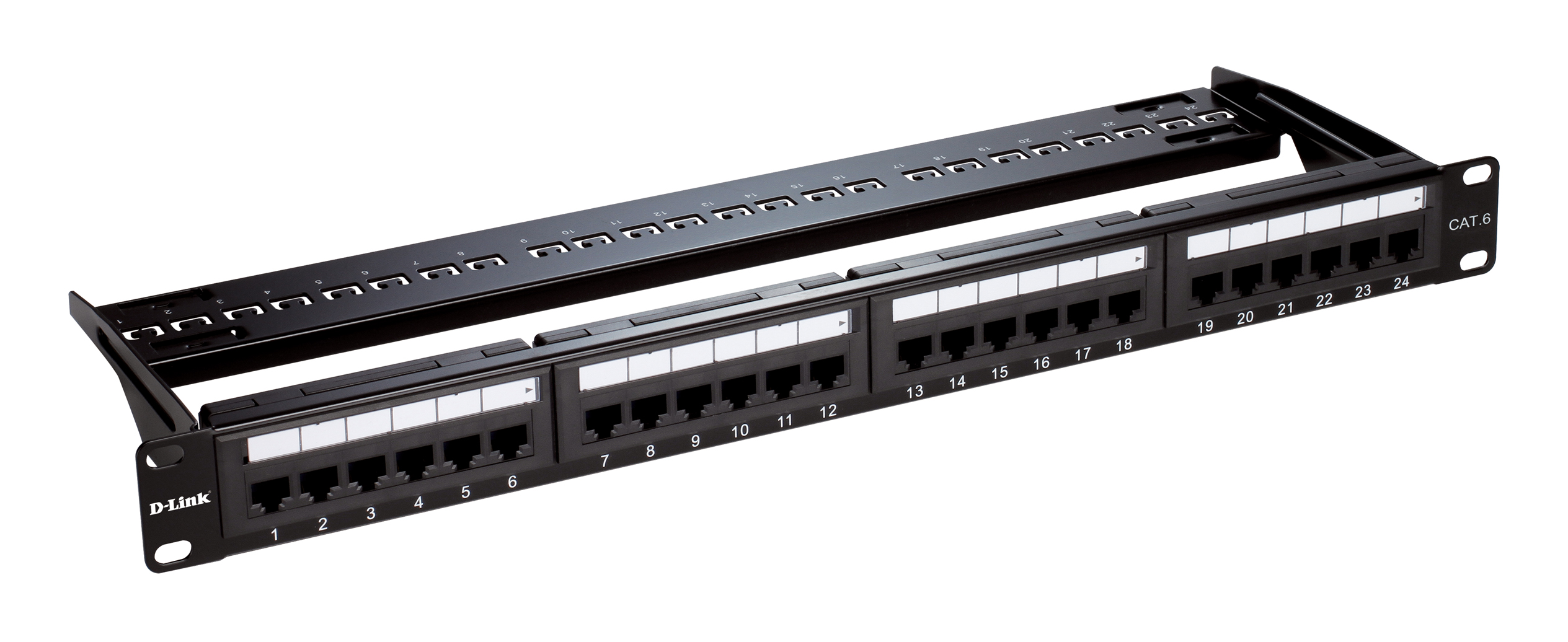 D-link Shielded 24 port full loaded patch panel